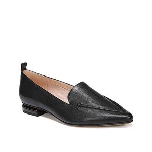 New Franco Sarto Susie Loafer, Sz 7, Black leather